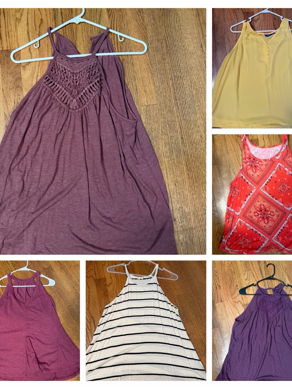 Women’s lot of tanks